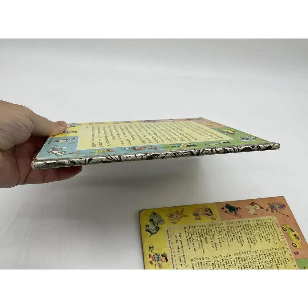 Vintage Little‎ Golden Books Lot Walt Disney Donald Duck's Santa's Toy Shop